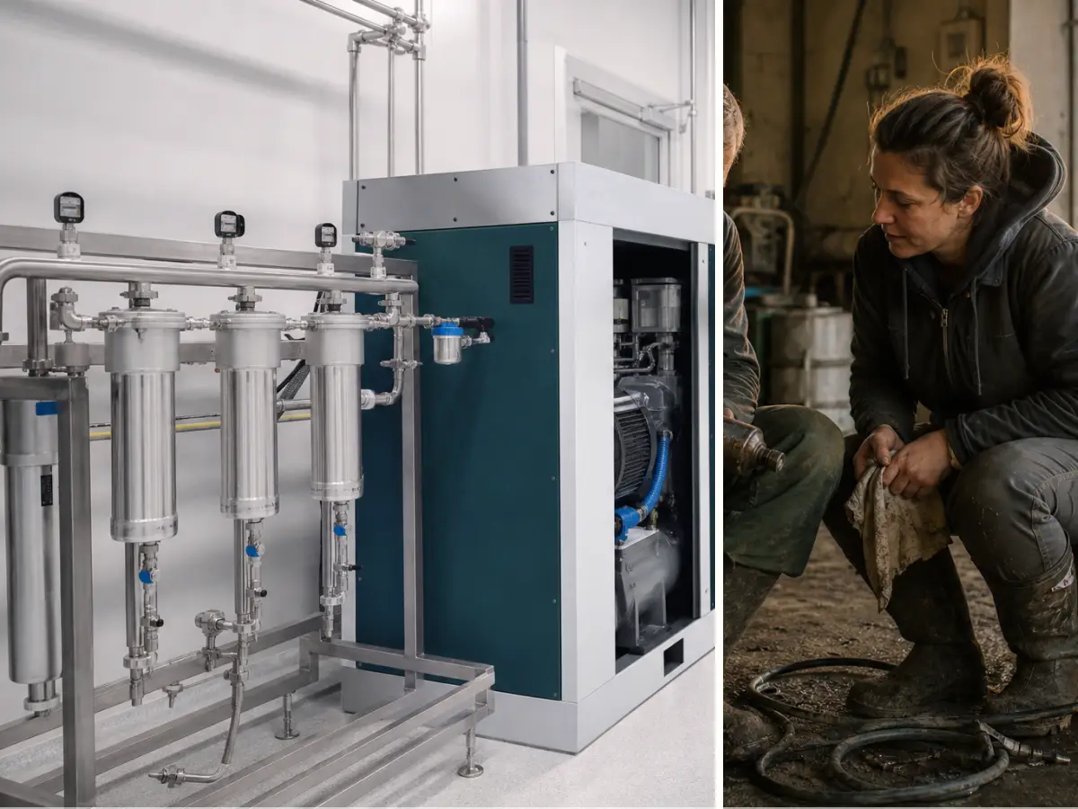 Technische Planung für Kompressor-Betriebskosten