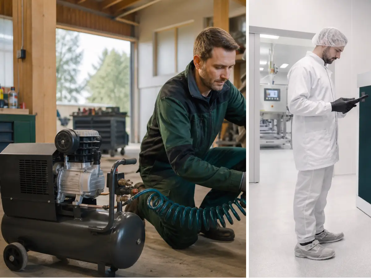 Technische Planung für Kompressor kaufen