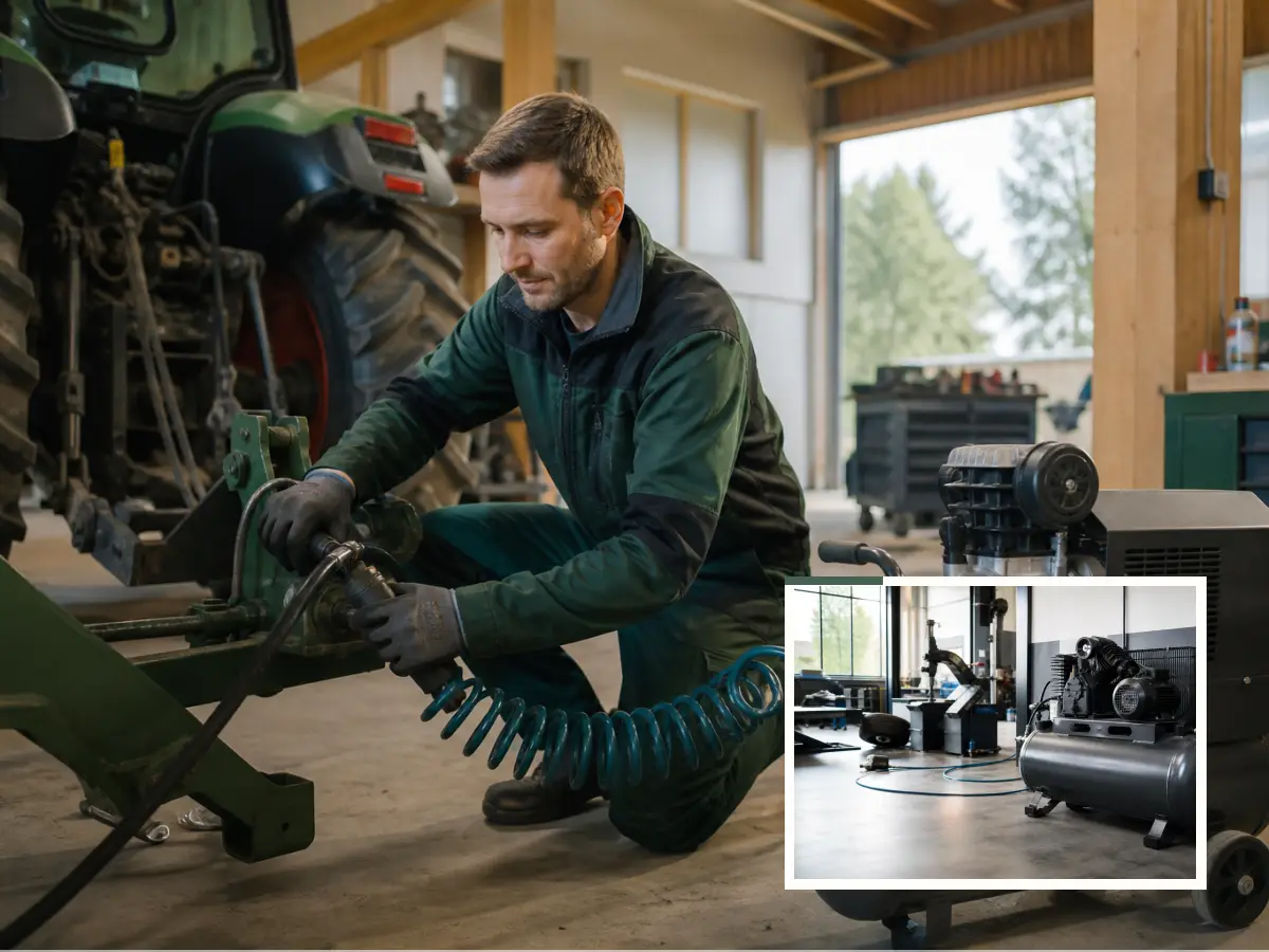 Praxisperspektive für Kompressor mieten