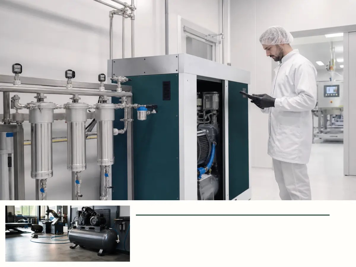 Technische Planung für Scrollkompressoren